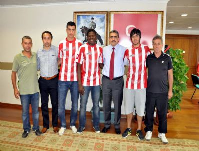 Başkan Alıcık, Yeni Transferlerle Görüştü