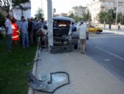 İşçileri Taşıyan Minibüs Kaza Yaptı: 7 Yaralı