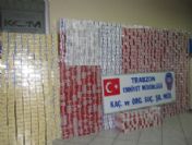 Trabzon'da Kaçak Sigara Operasyonu