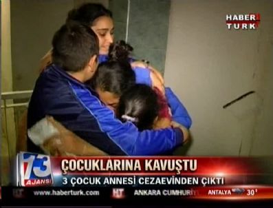 EMINE YıLDıRıM - 3 Çocuk Annesi Cezaevinden çıkarıldı