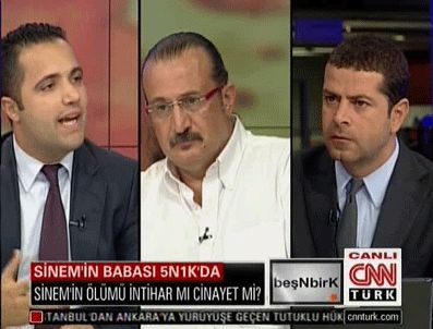 Sinem'in babası canlı yayında konuştu