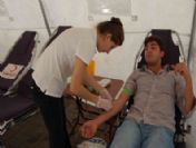 Çardırda Kan Bağış Kampanyası