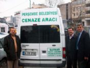 İşadamlarından Perşembe Belediyesi'ne Cenaze Aracı