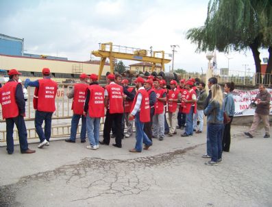 Mutaş İşçilerinin Eylemi Devam Ediyor