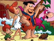 The Flintstones 50. yaş kutlaması özel logolu