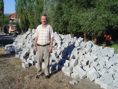 Köydes Ek Ödeneğinden Köylere Kilitli Parke Taşı