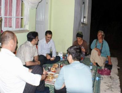 SERKAN ŞEKER - Kaymakam Şeker'in İftar Ziyaretleri Sürüyor