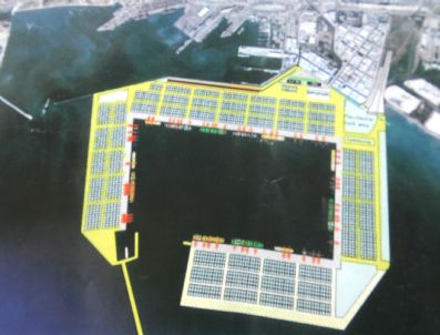 HAZAR DENIZI - Mersin Konteyner Limanı Çalışmaları