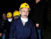 CHP lideri yeni yıla madencilerle girdi