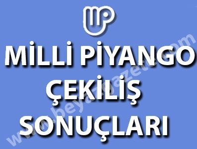 SAYıSAL LOTO - Milli Piyango sorgulama - Milli Piyango sonuçları 2011 kazanan numarlar