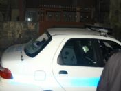 Tarsus'ta Polis Aracına Saldırı