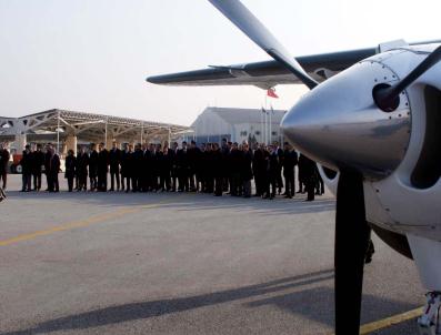 Kaymakam Adayları Gökyüzünde Tur Attı