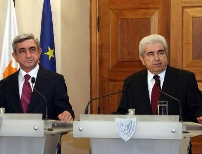 DIMITRIS HRISTOFYAS - Sarkisyan, Güney Kıbrıs'tan Türkiye'yi eleştirdi