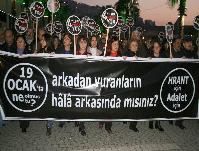 HALKEVLERI - Hrant Dink ölüm yıldönümünde İzmir‘de anıldı