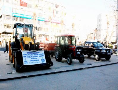 Edremit Belediyesi'ne Araç Takviyesi