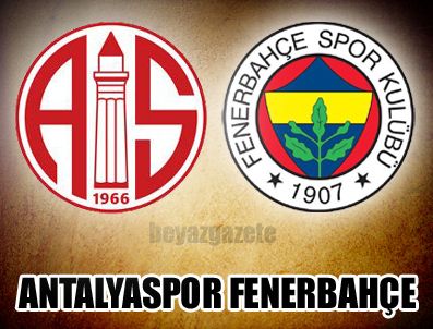 UĞUR BORAL - Antalyaspor Fenerbahçe maçı LİG TV canlı maç izle