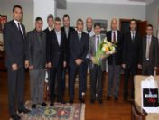 Başkan Yaralı'dan Rektör Pakdemirli'ye Tebrik Ziyareti