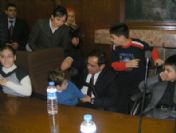 Engelli Öğrencilerin Ankara Çıkartması