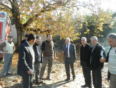 RECEP TANER - Mhp Aydın Milletvekili Recep Taner Afet Bölgesi'nde