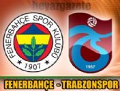 Fenerbahçe Trabzon maçı izle ( özeti ve golleri) - maçtan kareler