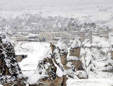 ÜÇHISAR - Kapadokya’da Karın Keyfini Uzakdoğulu Turistler Çıkartıyor