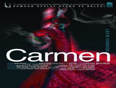 ÇINGENE - Azerbaycanlı Ünlü Sanatçı Fidan Hacıyeva Carmen İçin Samsun'da
