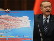 Başbakan Erdoğan'dan haritalı grup toplantısı