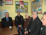 Belediye'den Garaj Taksi'ye Taziye Ziyareti