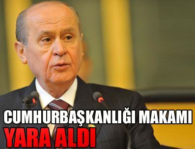 KAMUSAL ALAN - Devlet Bahçeli: Cumhurbaşkanlığı makamı yara aldı
