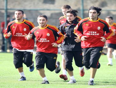 MUSA ÇAĞıRAN - Galatasaray Antalya'da İlk İdmanını Yaptı