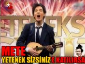 Hayrettin Mete Oldu Yetenek Sizsiniz'e Katıldı