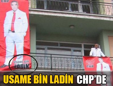 Usame Bin Ladin CHP'ye katıldı