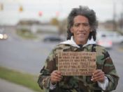 Ted Williams homeless video