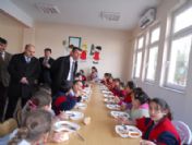 Kaymakam Öğrenci Yemeklerini Denetledi