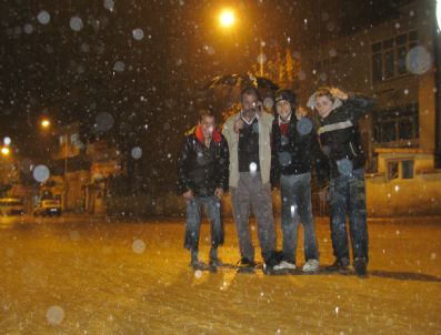 Araban'da Sağanak Yağış