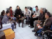 Chp Gençlik Kollarından Engellilere Ziyaret