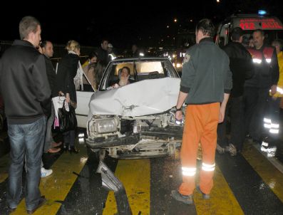 Samsun'da Trafik Kazası: 5 Yaralı