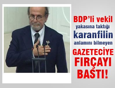 MAHIR ÇAYAN - Rozetin anlamını soran gazeteciye kızdı
