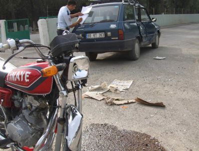 Kadirli'de Motosiklet Kazası: 1 Yaralı