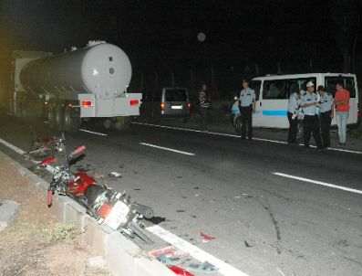 Trafik Kazasında İki Motosiklet Sürücüsü Ağır Yaralandı