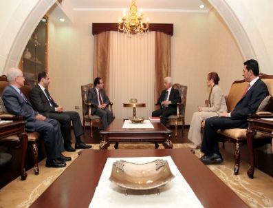 KUDRET ÖZERSAY - Eroğlu, İsrail Büyükelçisi Harari İle Görüştü