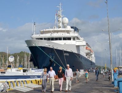 KAYAKÖY - Kruvaziyer Limanı Olmayan Fethiye, 300 Kişilik Gemilere Seviniyor