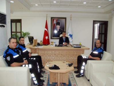 RAMAZAN ARSLAN - Toplum Destekli Polislik Büro Amirliği'nden Başkan Oğul'a Ziyaret