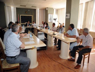 İSA YıLDıRıM - Aksu Muhtarlarına Toplu Taşıma Brifingi