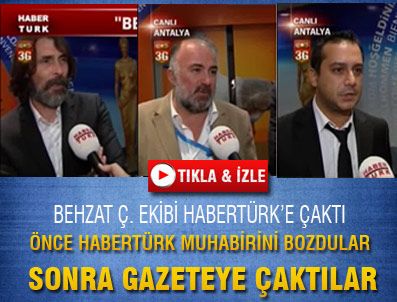 ERDAL BEŞİKÇİOĞLU - Behzat Ç. ekibi Habertürk'e çaktı