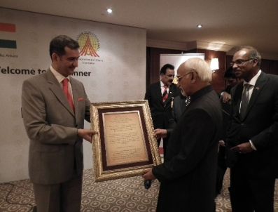 SWISS OTEL - Hindistan Cumhurbaşkanı Yardımcısı Ansari'yi Duygulandıran Hediye