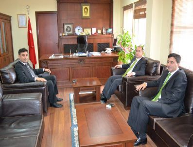 Kaymakam Mağlaç'a Meslektaş Ziyaretleri