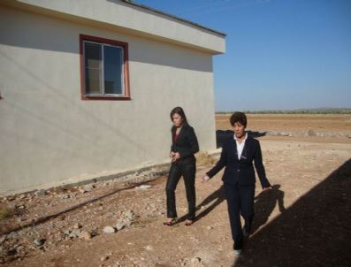 Kaymakam Uçar, Sosyal Konut Çalışmalarını Denetledi