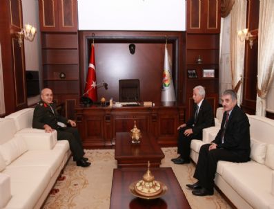 KAŞIF - Tümgeneral Bostancı’dan Aldırmaz’a Ziyaret