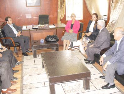 REFIK ERYıLMAZ - Chp`den Suriye Konsolosluğuna Ziyaret